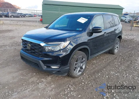 2022 Honda Passport Awd Ex-L из США, поврежденный, VIN 5FNYF8H54NB031339